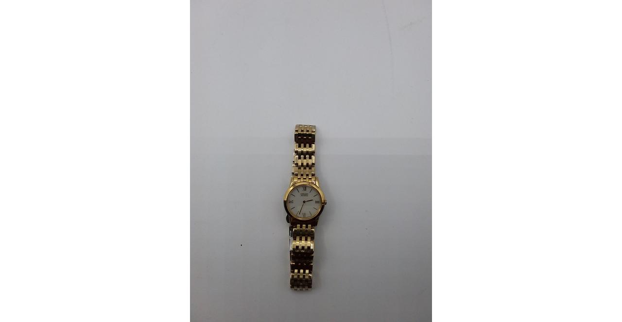 citizen eco drive stiletto gold